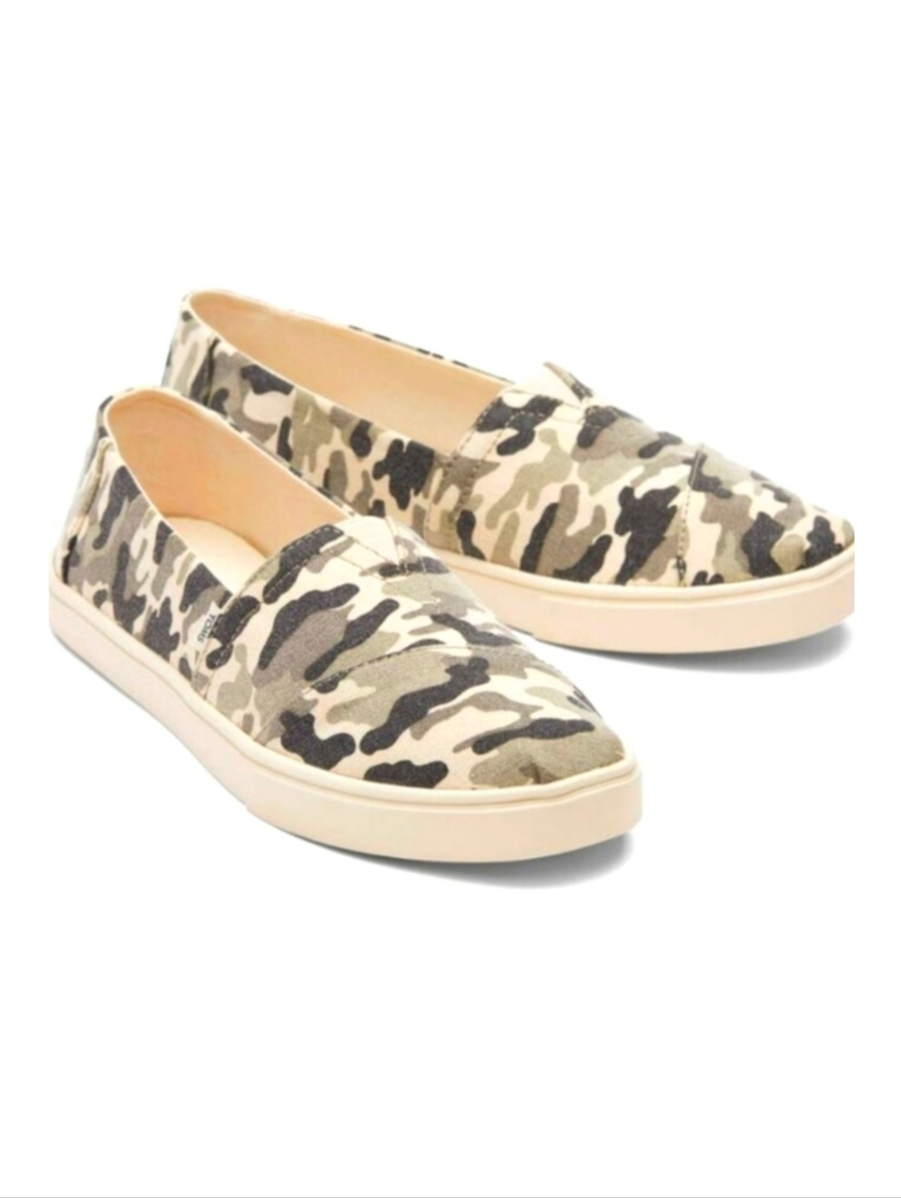 TOMS Alpatgata Cupsole Camouflage Slip-On Women's Sneaker Shoes.